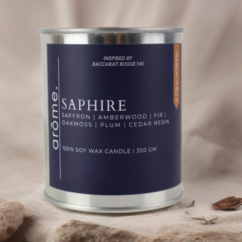 Saphire - Saffron | Amberwood | Fir | Oakmoss | Plum | Cedar Resin - Image 4