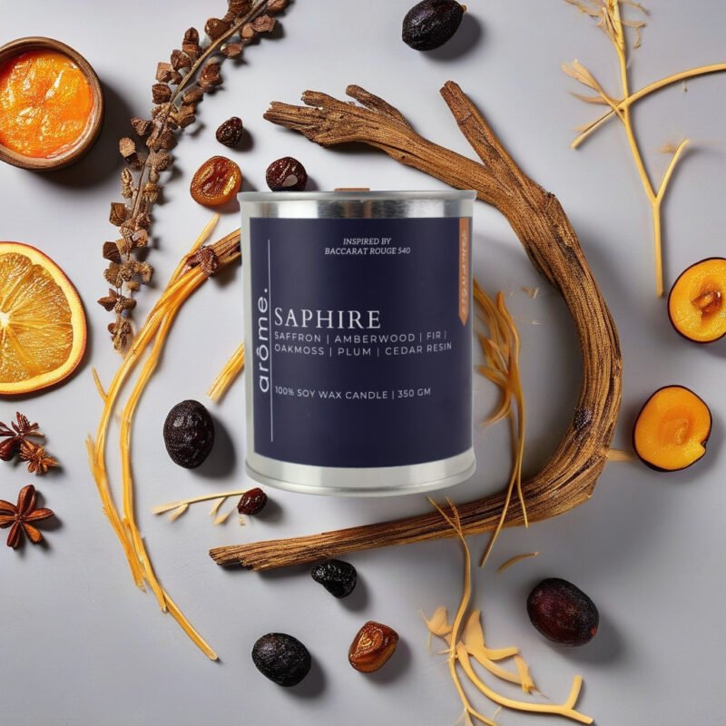Saphire - Saffron | Amberwood | Fir | Oakmoss | Plum | Cedar Resin - Image 5