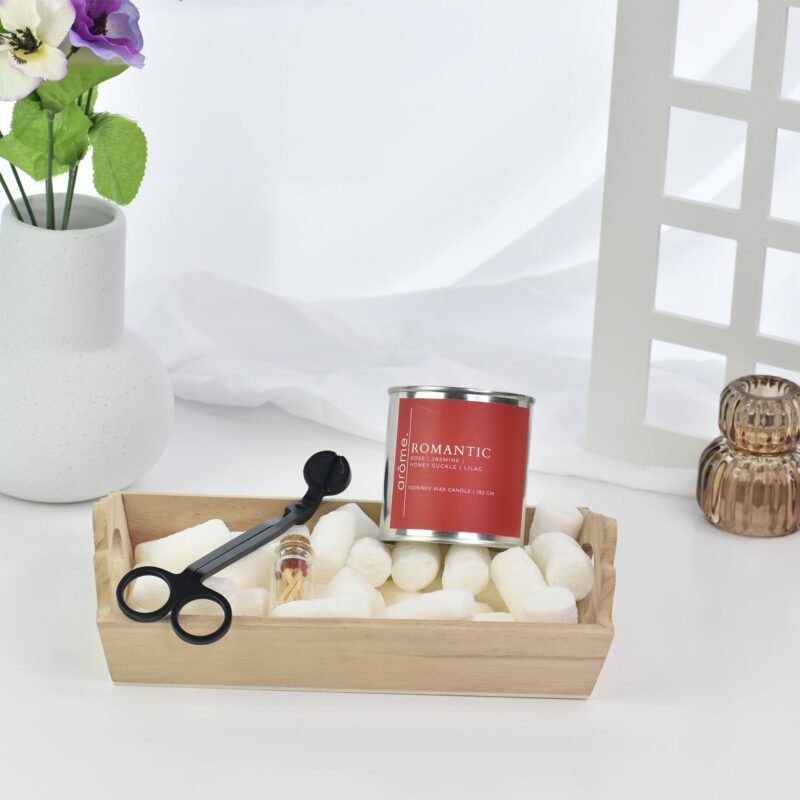Romantic - Rose, Jasmine, Honey Suckle, Lilac, Luxury Floral Candle, Aromatherapy Candle - Image 5