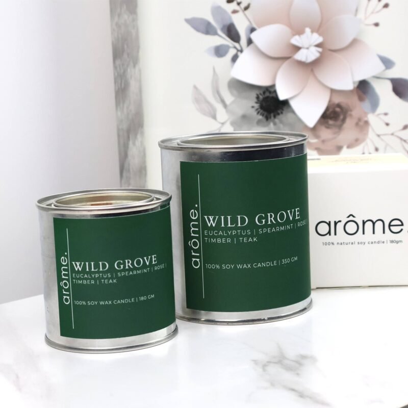 Wild Grove - Eucalyptus, Spearmint, Rose, Teak, Timber, Herbal Aromatic Scent, Woody Floral Scent - Image 5