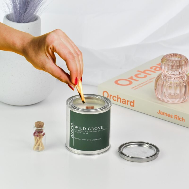 Wild Grove - Eucalyptus, Spearmint, Rose, Teak, Timber, Herbal Aromatic Scent, Woody Floral Scent - Image 3